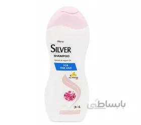 شامپو مو پرو استایل سیلور مخصوص موهای نازک حجم 600 میلی لیتر (کد869)