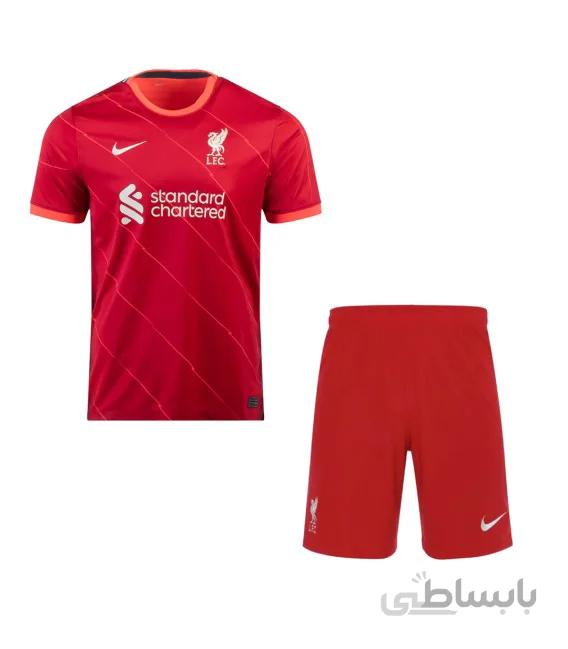 کیت اول هواداری به همراه شورت تیم لیورپول Liverpool Home Jersey Kit 2021/22(Jersey+Shorts)