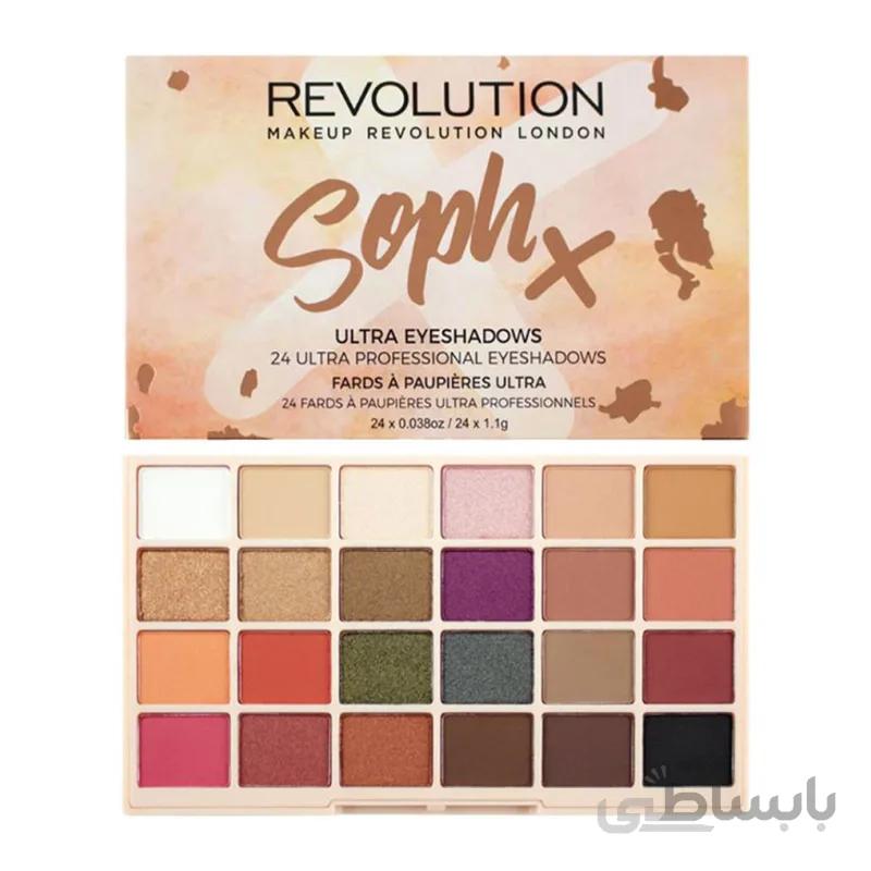 پالت سایه چشم 24 رنگ Soph X رولوشن - Revolution