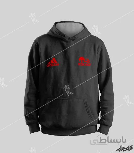 سویشرت مشکی لوگو تراکتور – آدیداس