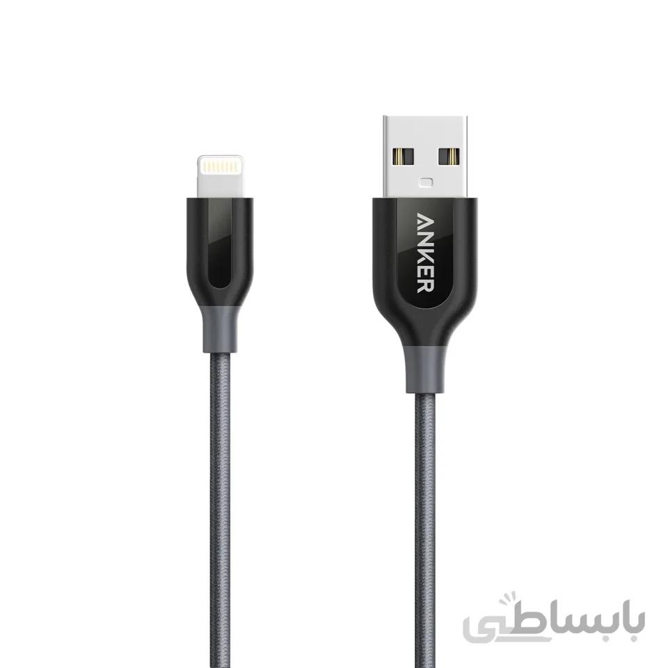 کابلUSB به لایتنینگ انکر مدل A8121 PowerLine Plus |قرمز ا Anker A8121 PowerLine Plus USB To Lightning Cable