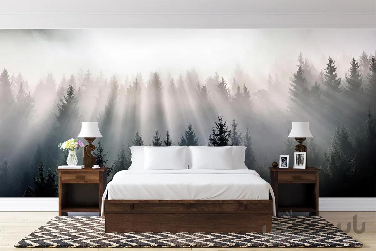 پوستر دیواری طبیعت جنگل W10038500