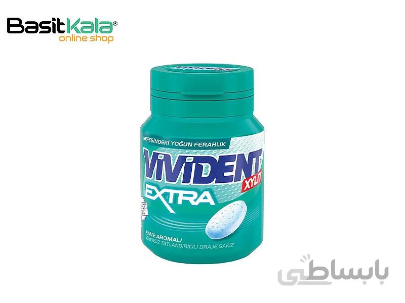آدامس نعنایی بدون قند 66 گرمی اکسترا ویویدنت Vivident Extra