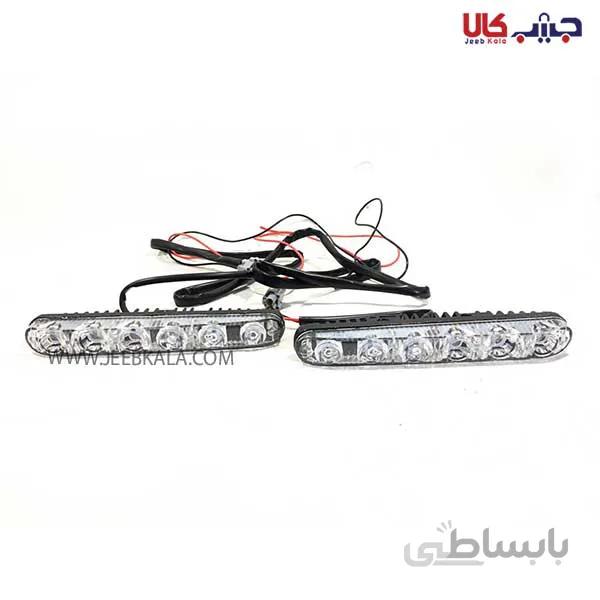 دی لایت ۶ لنزه سفید LED