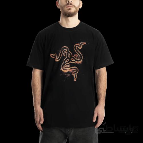 تیشرت گیمینگ ریزر مدل Forged ا Razer Gaming T-Shirt Forged