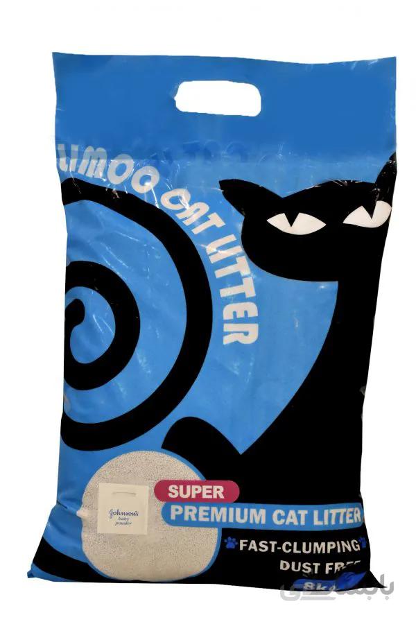 خاک معطر بستر گربه SUPER PRMIUM CAT LITTER لیمو