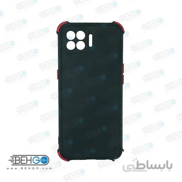 قاب اپو A93 کاور مدل ژله ای دکمه رنگی محکم ضد ضربه با محافظ لنز دوربین گوشی OPPO A93 2020 ا Camera Cover color key Case for OPPO A93 2020