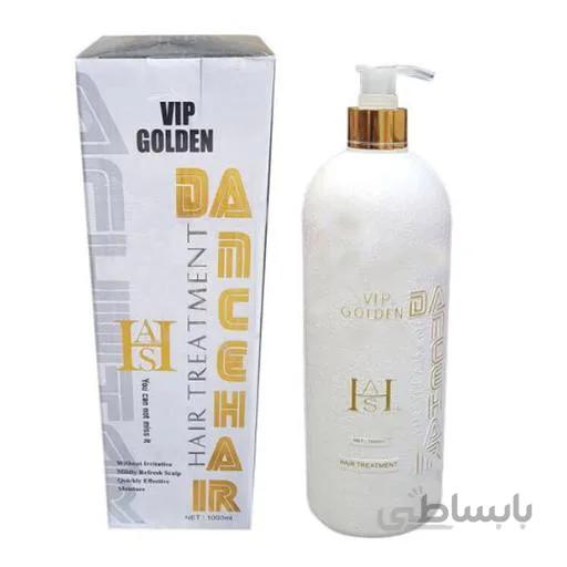 ماسک مو دنس هیر مدل VIP Golden حجم 1000 میلی لیتر ا سالنی ماسک داخل حمام مویی