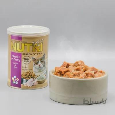 کنسرو گربه با طعم مرغ و گوشت قرمز