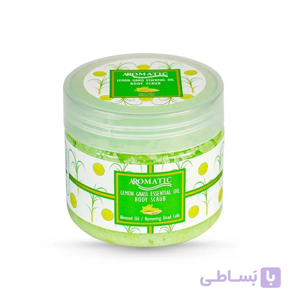 ژل اسکراب بدن حاوی عصاره علف لیمو 200 میل