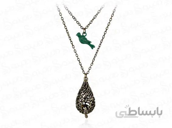 گردنبند زنانه پرنده و لانه الینا خاطرات خون آشام 11985