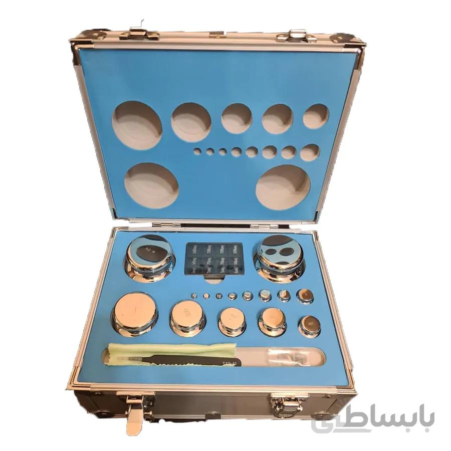 سنگ وزنه کلاس F2 از یک میلی گرم تا ۲ کیلوگرم