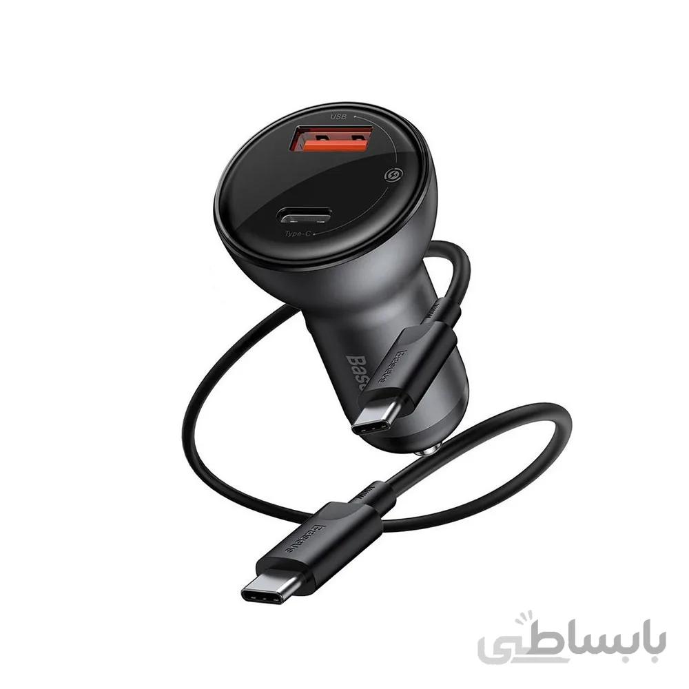 شارژر فندکی باسئوس TZCCBX-C0G ا BASEUS TZCCBX-C0G Car Charger