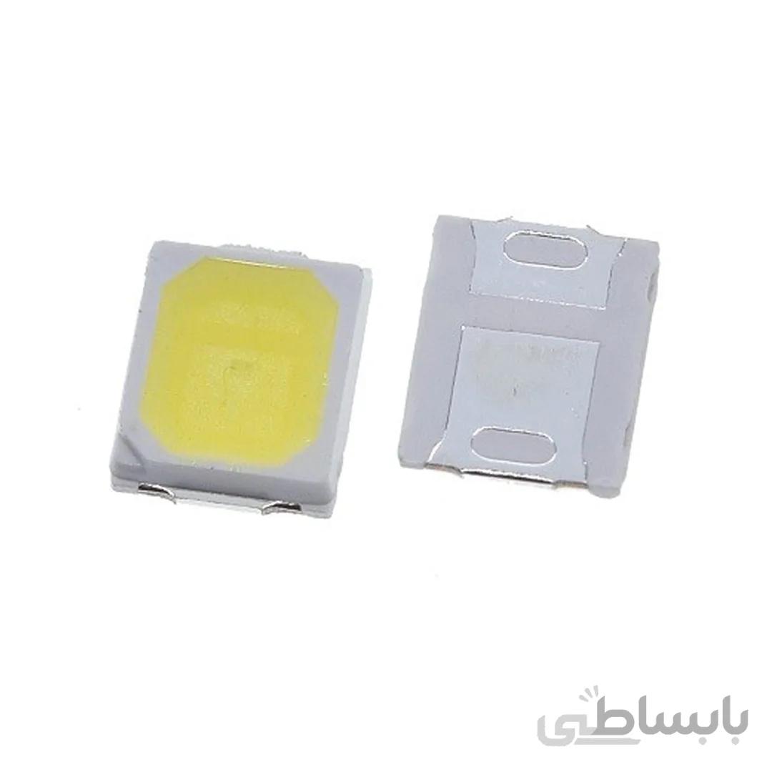 SMD LED پکیج 2835 سفید مهتابی 9V 1W بسته 20 تایی