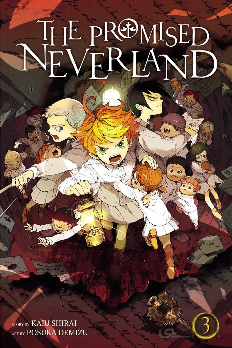 خرید مانگا ناکجاآباد موعود 3 زبان انگلیسی The Promised Neverland 3