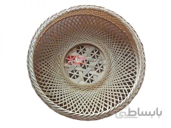 ظرف بامبوبافی مدل دایره