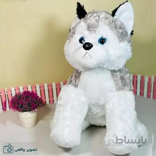 عروسک هاسکی طبیعی