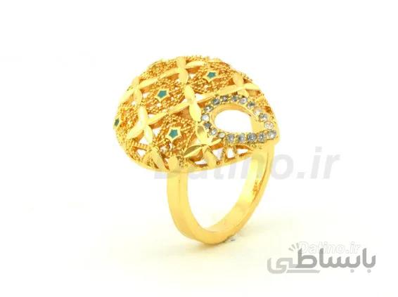 انگشتر زنانه طرح طلای دیانتا-Zarrin.R.26