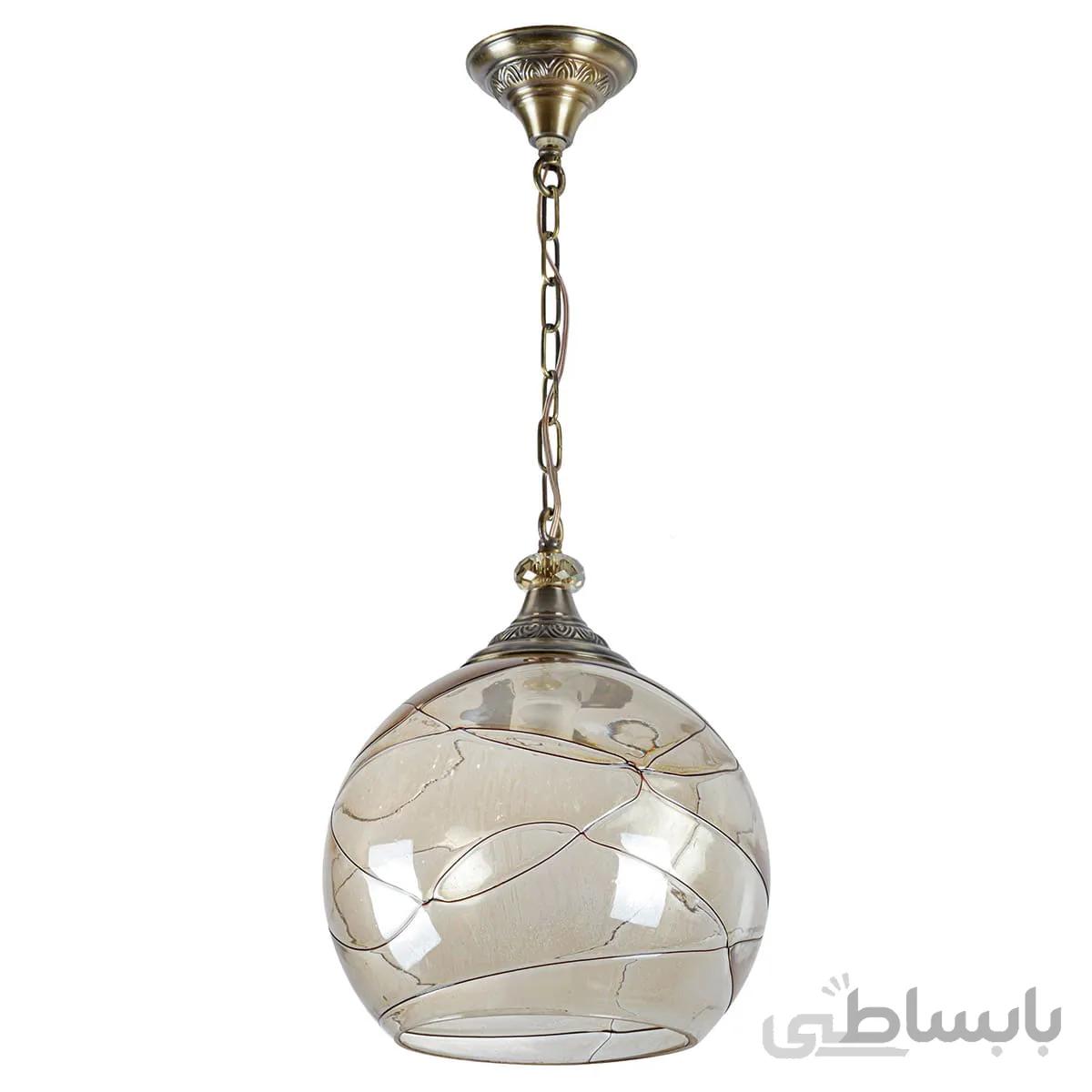 چراغ آویز تک شعله چشمه کد C3348/1