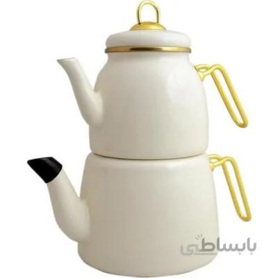 ست کتری و قوری پاچی مدل Elite Class Krem