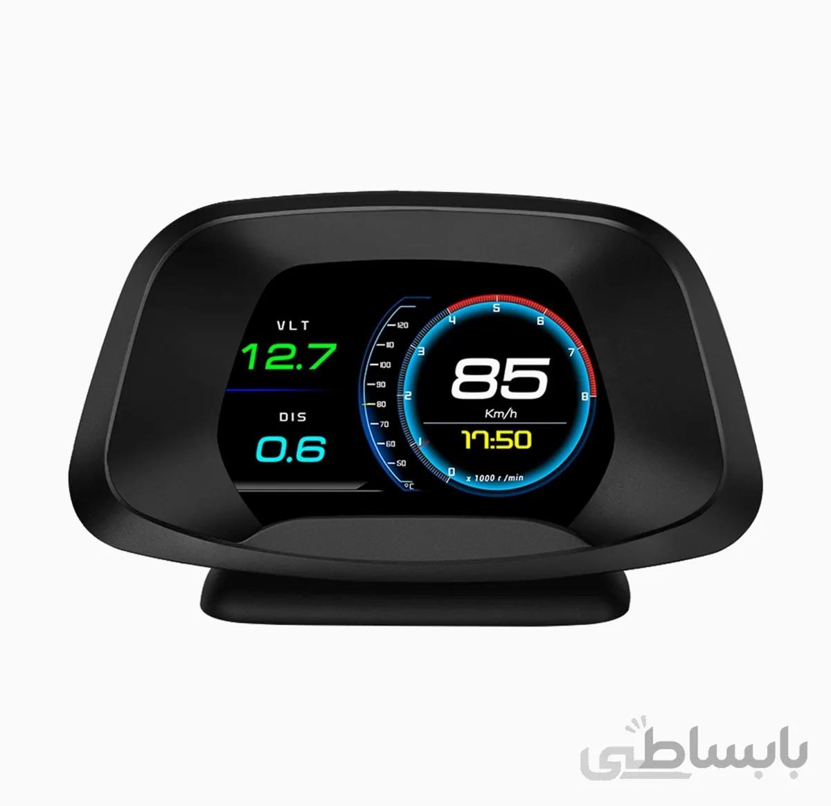 HUD هدآپ دیسپلی p19 شیائومی wiiyii + رهیاب + جی پی اس + (نمایش لحظه ای اطلاعات خودرو بر روی شیشه مقابل راننده ) صفحه نمایش