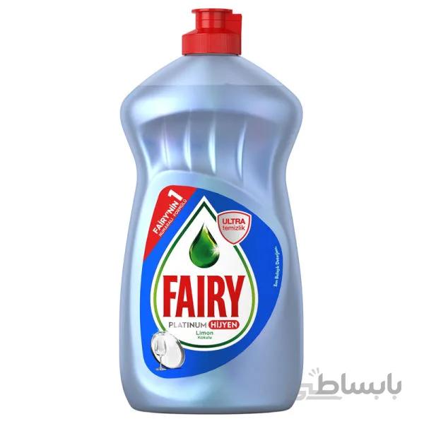 مایع ظرفشویی فیری FAIRY مدل Platinum HiJYEN حجم 500 میلی لیتر