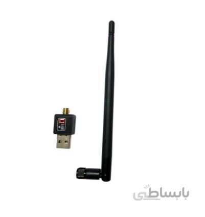 کارت شبکه usb بی سیم مدل 802 آنتن کوتاه 300mb