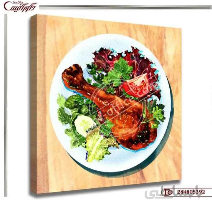 تابلو دیواری رستوران 5392 ا Restaurant wall painting 5392