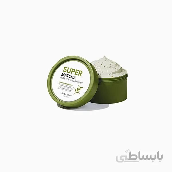 ماسک خاک رس ماچا some by mi ا Some by mi macha clay mask