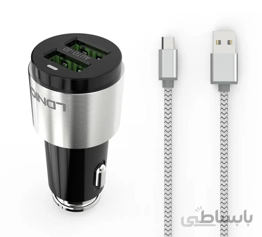 شارژر فندکی الدینیو Car Charger Ldnio C403
