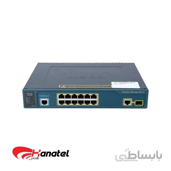 سوئیچ سیسکو WS-C3560-12PC-S