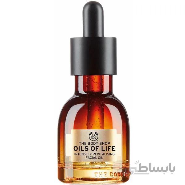 روغن سرم آبرسان و احیا کننده قوی بادی شاپ The body Shop مدل اویل آف لایف oil of life حجم ۳۰ میل| پوست خشک ا The body Shop Oils of Life™ Intensely Revitalising Facial Oil 30ml