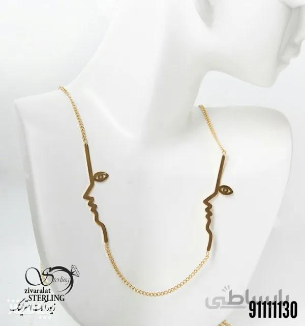 گردنبند زنانه طرح طلا کد: 3308 کد 521117