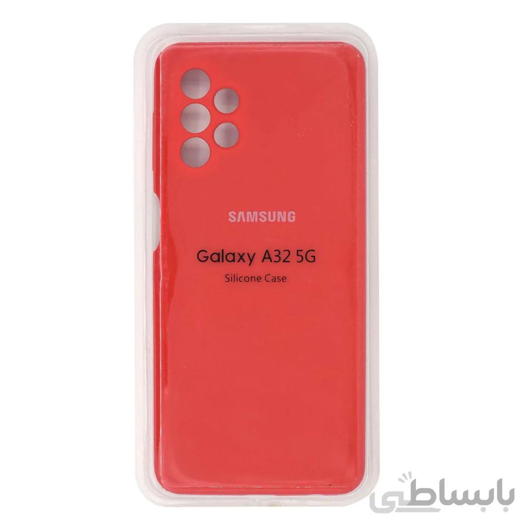 قاب گوشی سامسونگ Galaxy A32 5G سیلیکونی اورجینال زیر بسته محافظ لنز دار مدل Nobel Plus-2