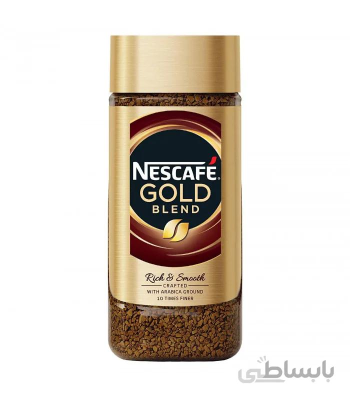 قهوه فوری گلد ۱۰۰ گرم نسکافهNESCAFE بسته۱۲عددی