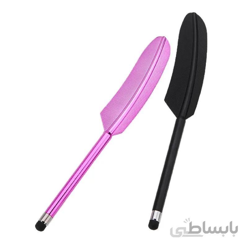 قلم تاچ استایلوس طرح پر
