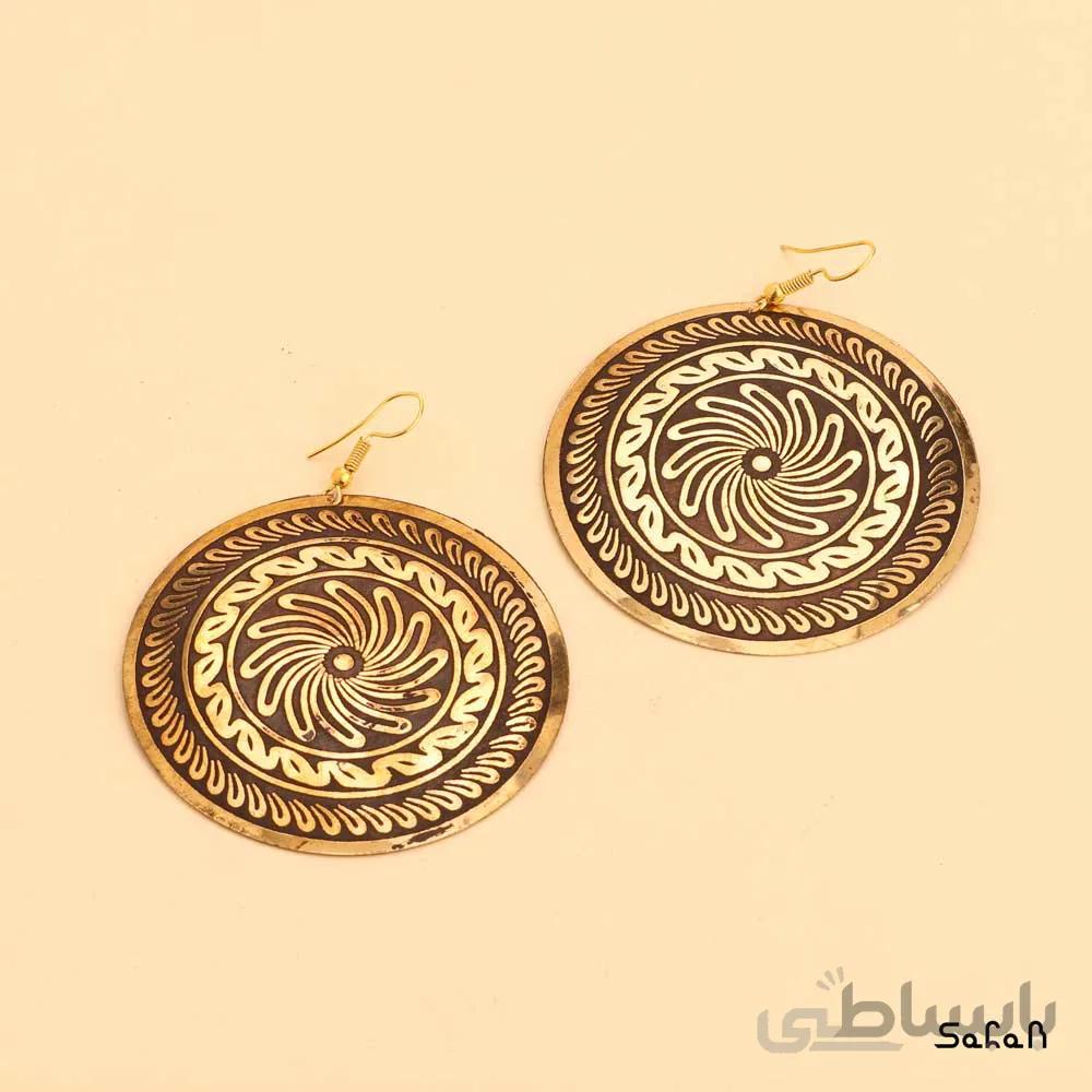 گوشواره هندی پولکی تخته ایی