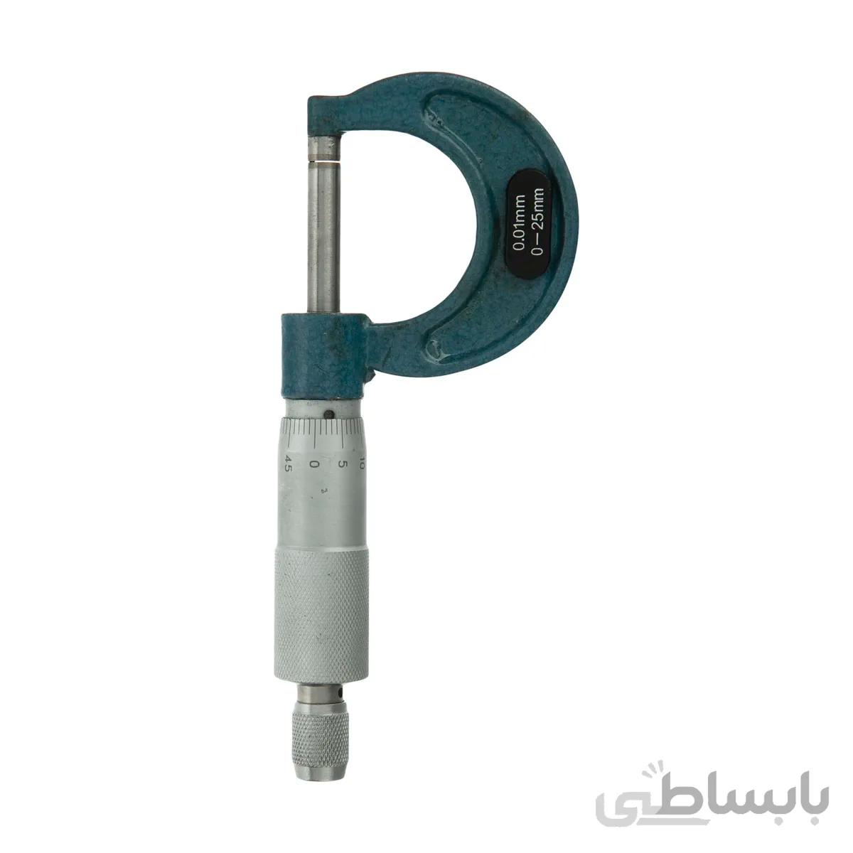 میکرومتر خارج سنج کد 100 گستره 25-0 میلی متر