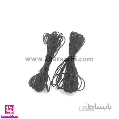 کش قیطانی نازک مشکی