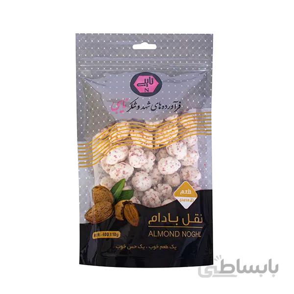 نقل بادام گل محمدی