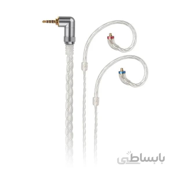 FiiO LC-2.5C 8-Stranded High-Purity Monocrystalline Silver-Plated Copper MMCX Cable
