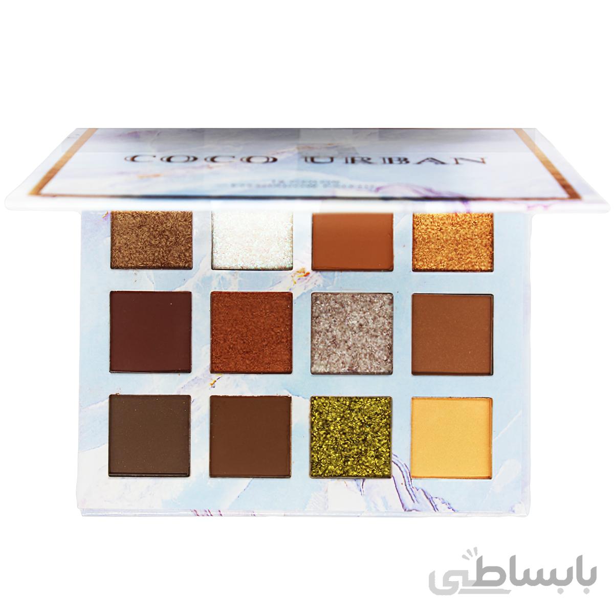 پالت سایه ۱۲ رنگ کوکو اربن (Coco Urban 12 Colors Eyeshadow Palette)