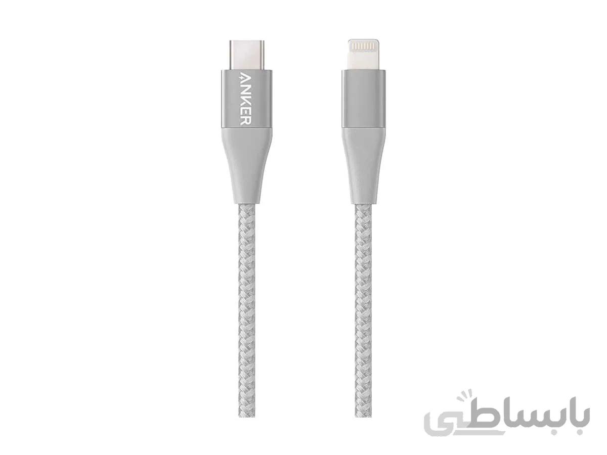 کابل تبدیل USB Type-C به Lightning انکر A8652 ا Anker A8652 0.9m USB Type-C To Lightning Charging Cable