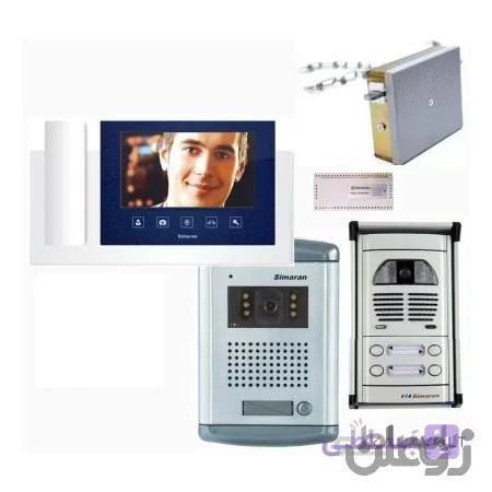 پکیج آیفون تصویری سیماران با مانیتور 7 اینچ مدل HS-72TKM100