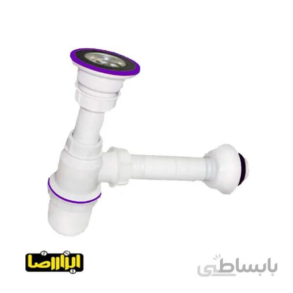 سیفون تک لگن مخزن کوچک تک پلاست