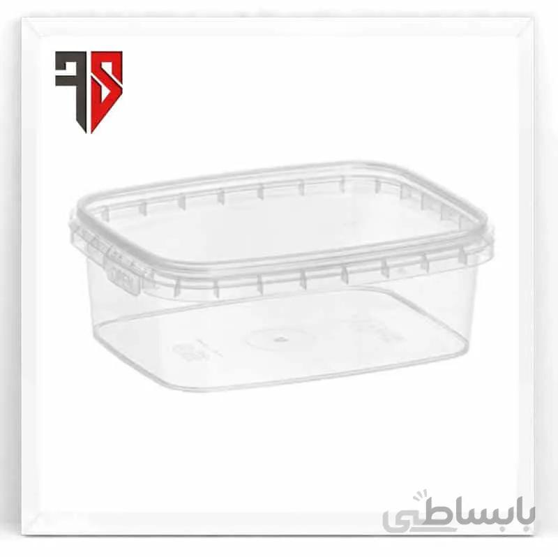ظرف 240 طب پلاست با درب
