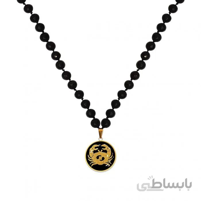 گردنبند طلاکوب نماد ماه تولد تیر GN104