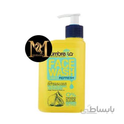 ژل شستشو صورت آمبرلا ليمو حجم 310 میلی لیتر