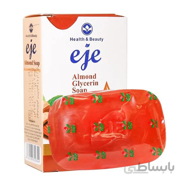 صابون اژه حاوی روغن بادام و گلیسیرین مناسب پوست خشک وزن 100 گرم