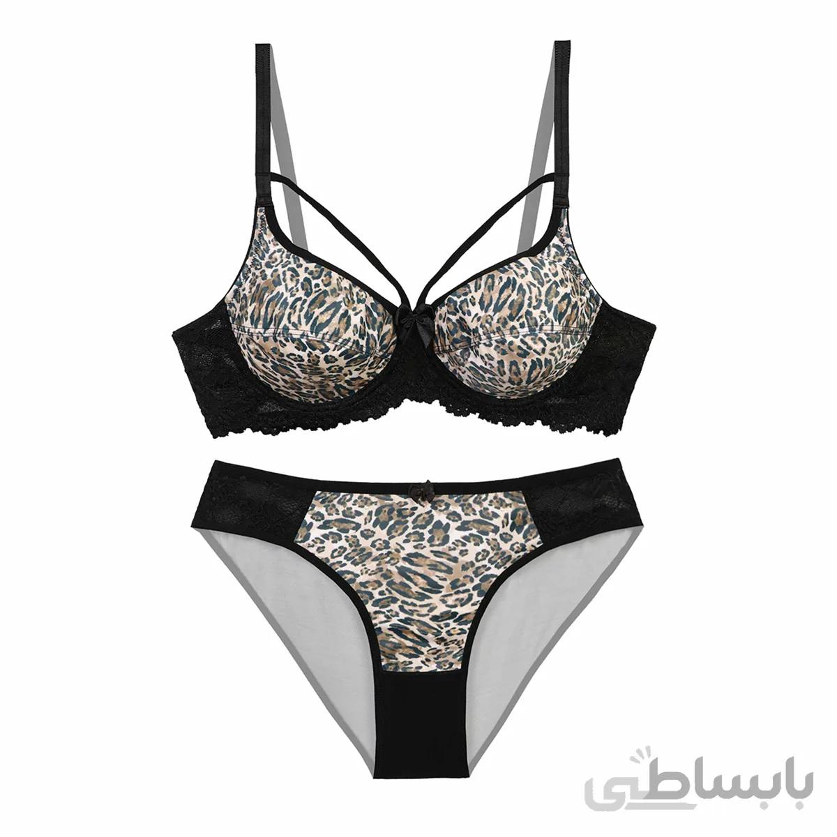 ست شورت و سوتین ایزابلا کد 444 پک 4 عددی